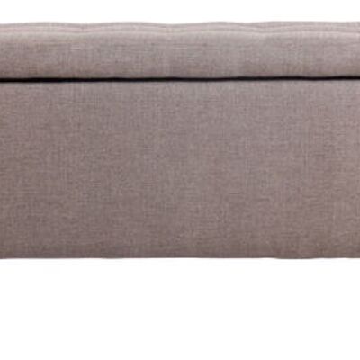 Liv's Are Poef - Modern - Taupe - Hout - 121 cm x 46 cm x 45 cm