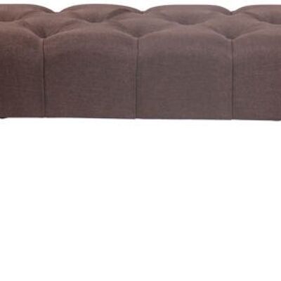 Pouf Blankhult di Liv - Moderno - Marrone - Legno - 150 cm x 40 cm x 42 cm