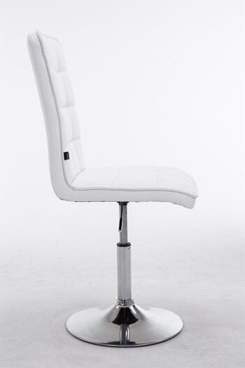 Chaise de Salle à Manger Liv's Aapije - Moderne - Blanc - Métal - 43 cm x 59 cm x 90 cm 3