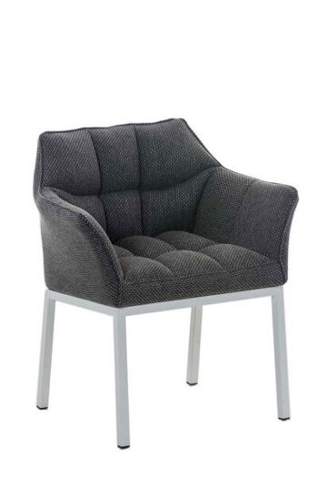 Chaise de Salle à Manger Aksa de Liv - Moderne - Gris 8