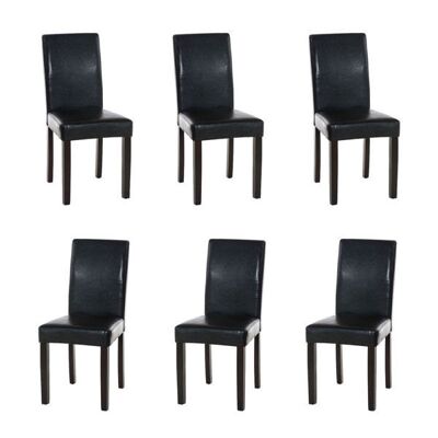 Liv's Aldonen Dining Chair - Modern - Black - Wood - 41 cm x 47 cm x 91 cm
