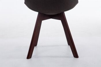 Chaise de Salle à Manger Akselvola de Liv - Moderne - Gris - Bois - 48 cm x 55 cm x 84 cm 5