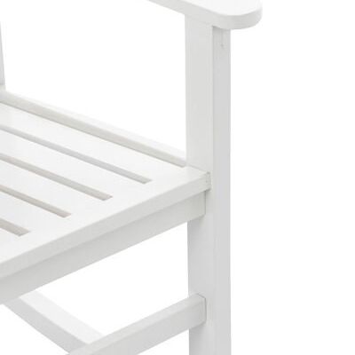 Rocking Chair Liv's Jueberga - Moderne - Blanc - Bois - 65 cm x 84 cm x 96 cm