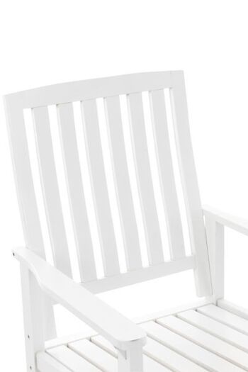 Rocking Chair Liv's Jueberga - Moderne - Blanc - Bois - 65 cm x 84 cm x 96 cm 5