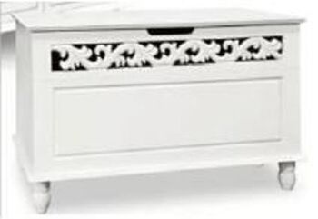 Table Console Liv's Munkemyra - Moderne - Blanc - 78,5 cm x 40 cm x 48 cm 1