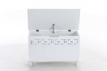 Table Console Liv's Munkemyra - Moderne - Blanc - 78,5 cm x 40 cm x 48 cm 2