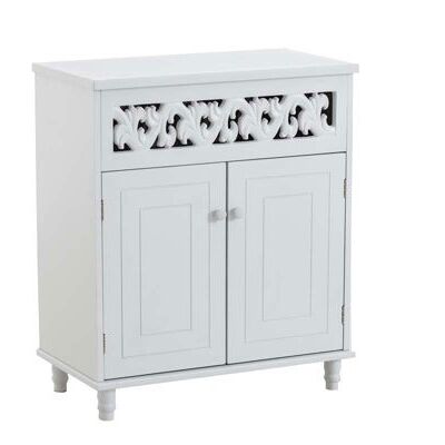 Liv's Vestbygd Consola - Moderno - Blanco - 65 cm x 35 cm x 76 cm