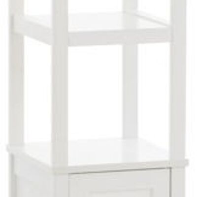 Liv's Langalia Bookcase - Modern - White - 30 cm x 30 cm x 144 cm