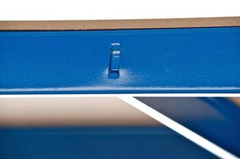 Bibliothèque Liv's Arvaby - Moderne - Bleu - 90 cm x 45 cm x 180 cm 5