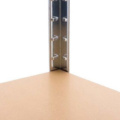 Liv's Askelio Bookcase - Modern - Silver - 160 cm x 60 cm x 180 cm