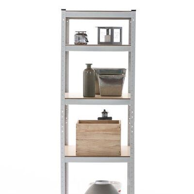 Liv's Blindsvik Bookcase - Modern - White - 90 cm x 45 cm x 180 cm