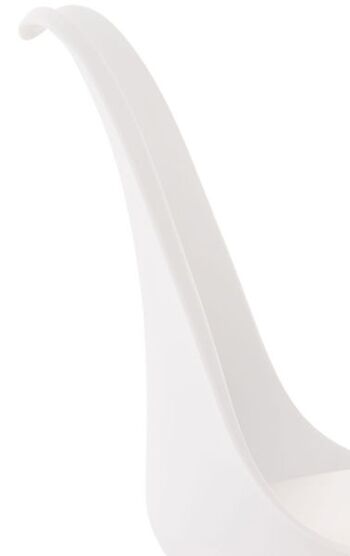 Tabouret de bar Liv's Alida - Moderne - Blanc - Bois - 49 cm x 50 cm x 83 cm 1