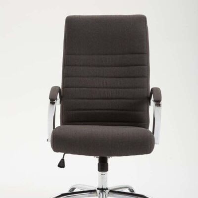 Liv's Ambulia Office Chair - Modern - Gray - Metal - 60 cm x 68 cm x 110 cm