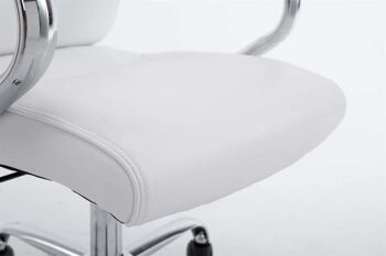 Chaise de bureau Altvatnet de Liv - Moderne - Blanc - 61 cm x 67 cm x 114 cm 5