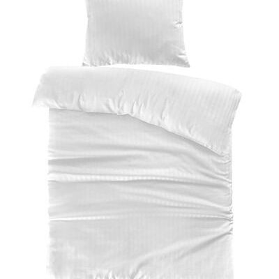 Biancheria da letto Aldajavri di Liv - Moderna - Bianca - Cotone - 240 cm x 200 cm