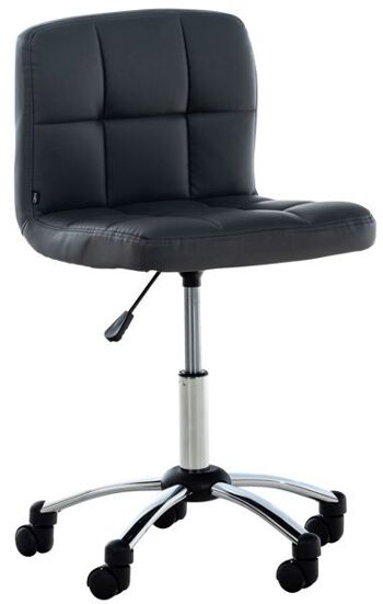 Chaise de bureau Augmyra de Liv - Moderne - Gris - Métal - 44 cm x 37 cm x 90 cm 1