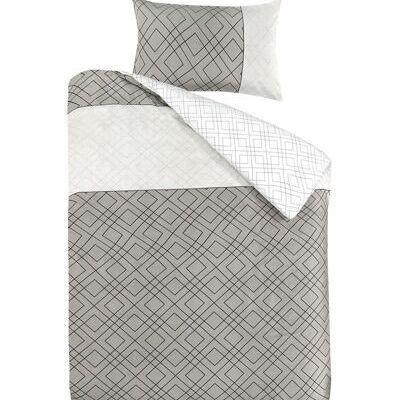 Liv's Avlund Bedding - Modern - Gray - Cotton - 220cm x 260 cm