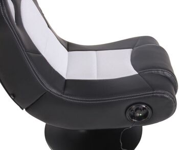 Chaise Gaming Venikmyra de Liv - Moderne - Noir - Métal x 78 cm x 97 cm 2