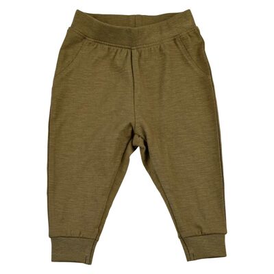 Bode Baby Pants Olive Green