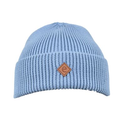 Gorro de punto Mellby azul