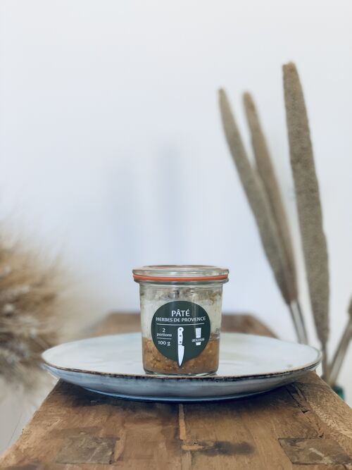 Pâté herbes de provence 100g