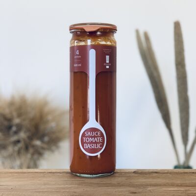Sauce tomate basilic 600ml