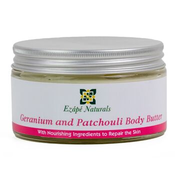 Beurre Corporel Géranium et Patchouli - 150g 2