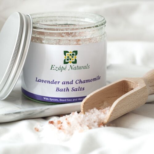 Lavender and Chamomile Bath Salts - 250g