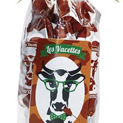 Sachet 10 sucettes "Les Vacettes" Caramel au Beurre Salé