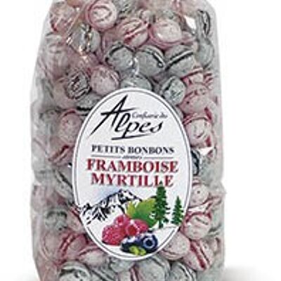 Sachet Petits Bonbons saveur Framboise et Myrtille