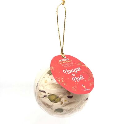 Boule de Noel - nougat de Noel