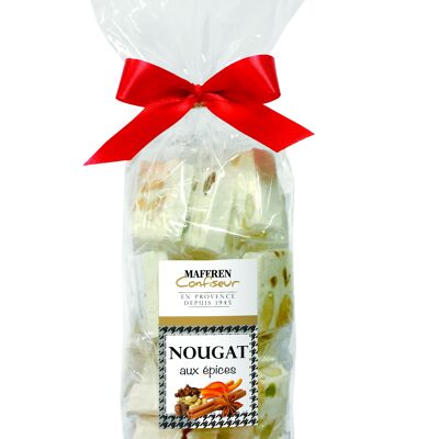 Sachet nougat de Noel