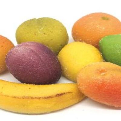 Fruits en pâte d'amandes candie