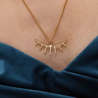 Gold Wink Necklace