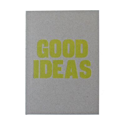 Letterpress Good Ideas Notebook