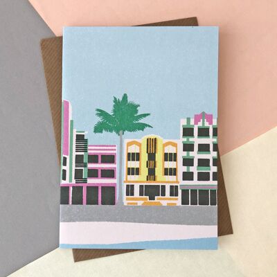 Miami Deco Card