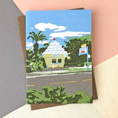 Diary Cone Card