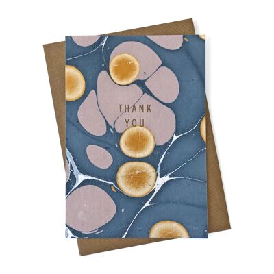 Marble Thank You Card