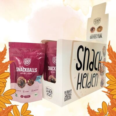 Snackballs - Noisettes & Baies - Snack, Energyballs, Bliss balls, Bars Alternative