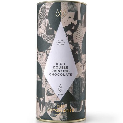 Reichhaltige doppelte Schokoladen-Trinkschokolade