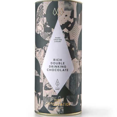 Reichhaltige doppelte Schokoladen-Trinkschokolade