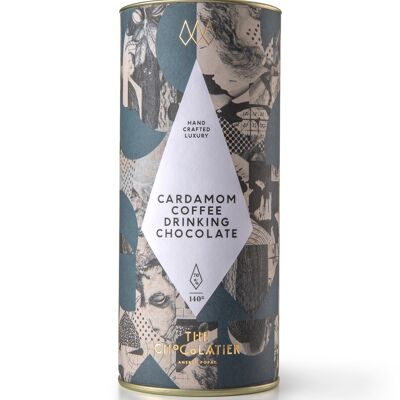 Kardamom-Kaffee, der Schokolade trinkt