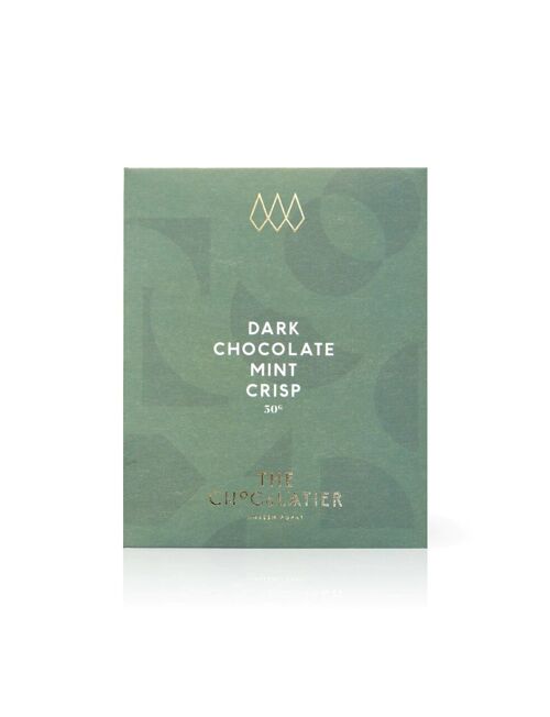 Mint Crisp Dark Chocolate Bar