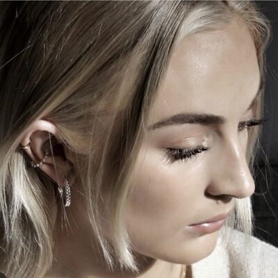 Earring "Jennie" Large silver