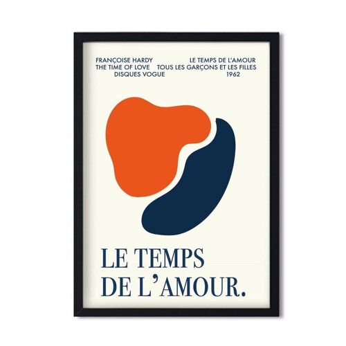 Le Temps De L'amour (the Time of Love)  Art Print