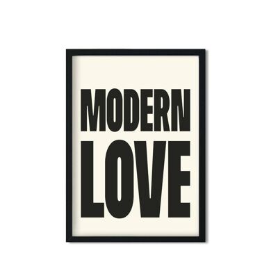 Lámina artística Modern Love Retro Giclée