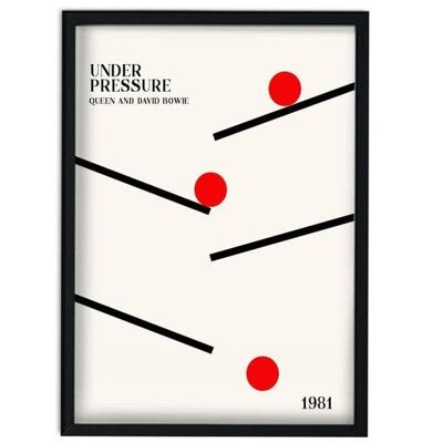 Sotto pressione A3 Retro Giclée Art Print