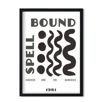 Spellbound Siouxsie inspiré abstrait Giclée Impression artistique 1