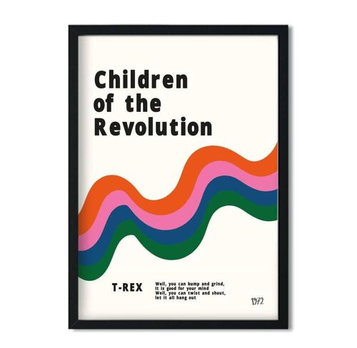Children of the Revolution Nursery Giclée Art Print