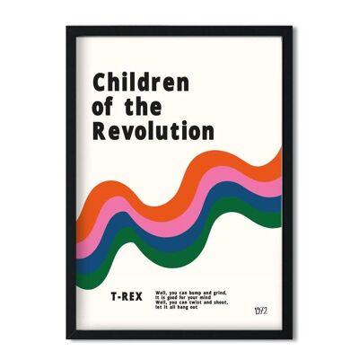 Enfants de la Révolution Nursery Giclée Impression artistique